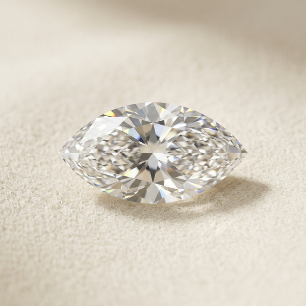 3.1ct Marquise Cathedral Hidden Halo Diamond Ring