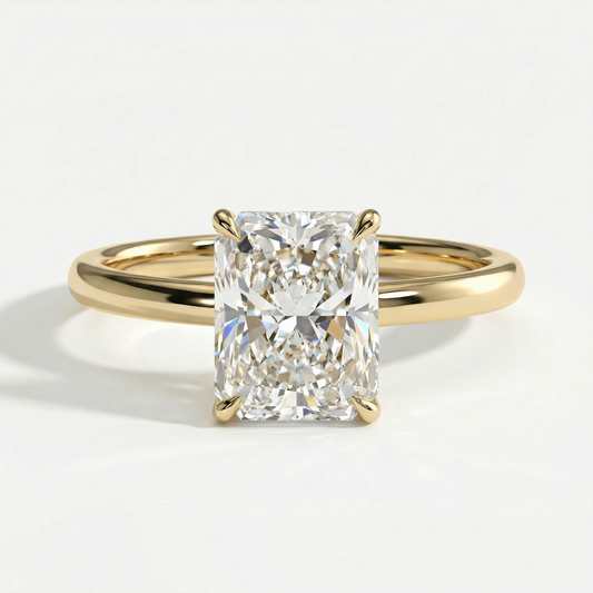 The Isabella - Princess Cut Solitaire Engagement Ring