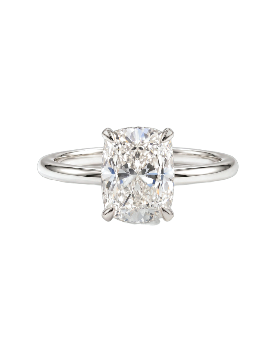 The Lucent — Radiant Solitaire Engagement Ring