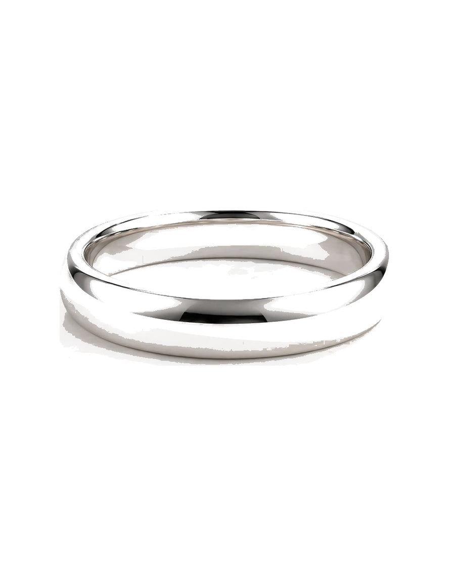 The Harbor — Polished Dome Wedding Band