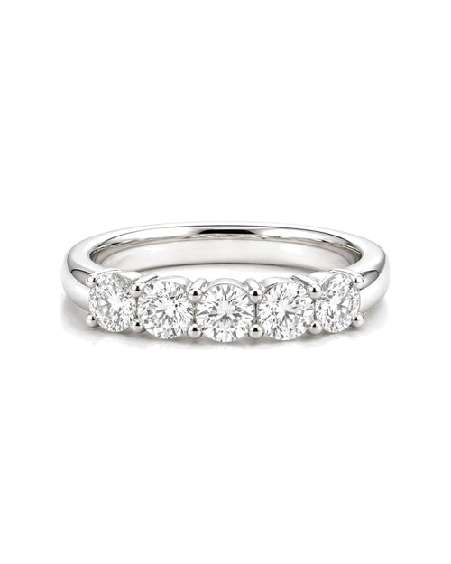 Diamond wedding band