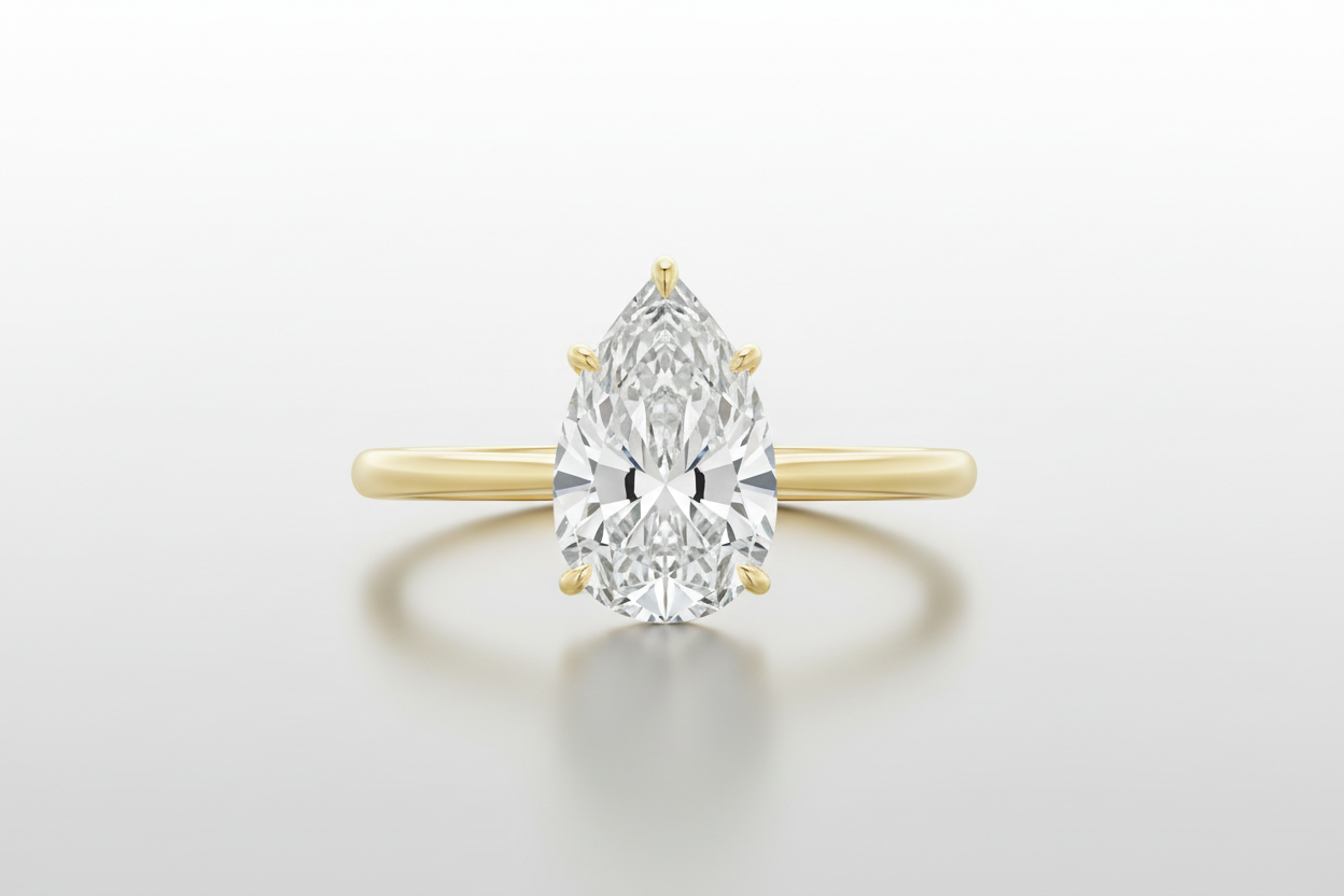 The Francesca - Oval Solitaire Engagement Ring