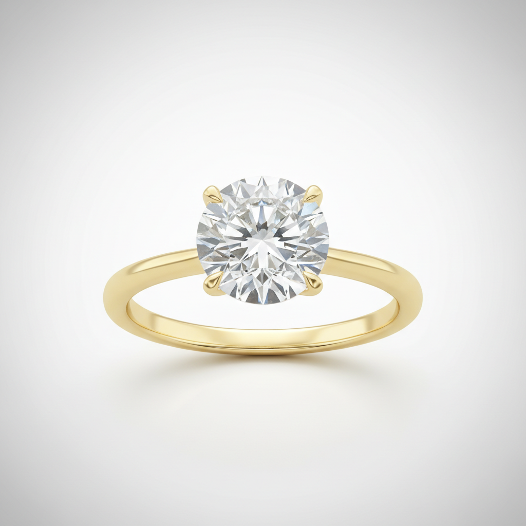 The Francesca - Oval Solitaire Engagement Ring